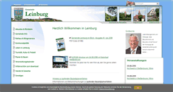 Desktop Screenshot of leinburg.de